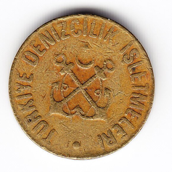 Istanbul Turkey Marine Transit Token (b23) - Picture 1 of 2